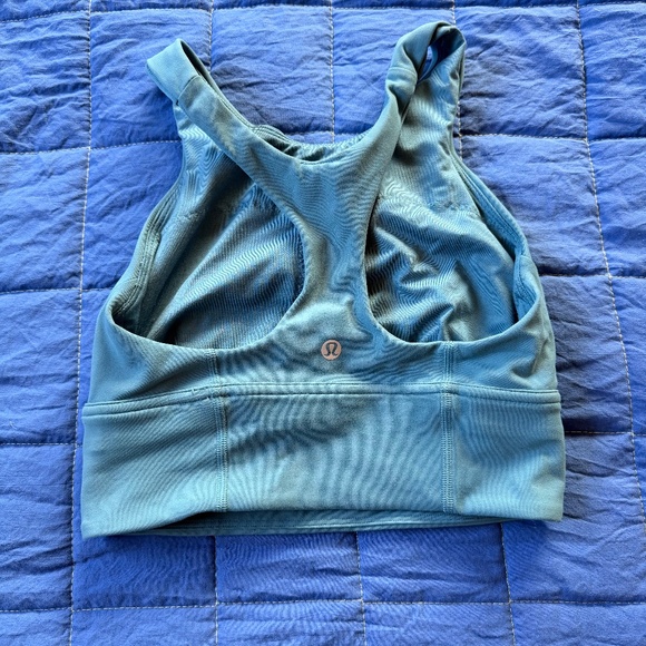 Lulu Lemon Teal Sports Bra - Picture 2 of 3